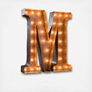 Letter Marquee Light