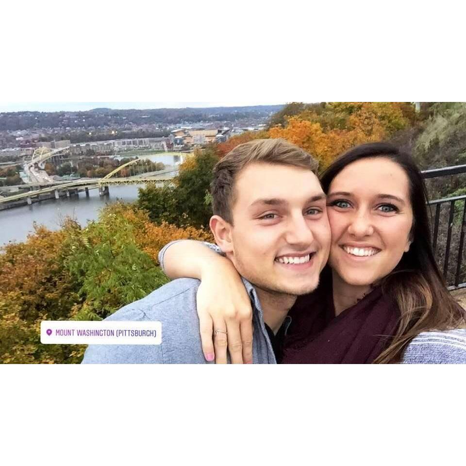 One of my favorite trips ever together... Pittsburgh! This is where we learned public transportation... AKA.. the T!