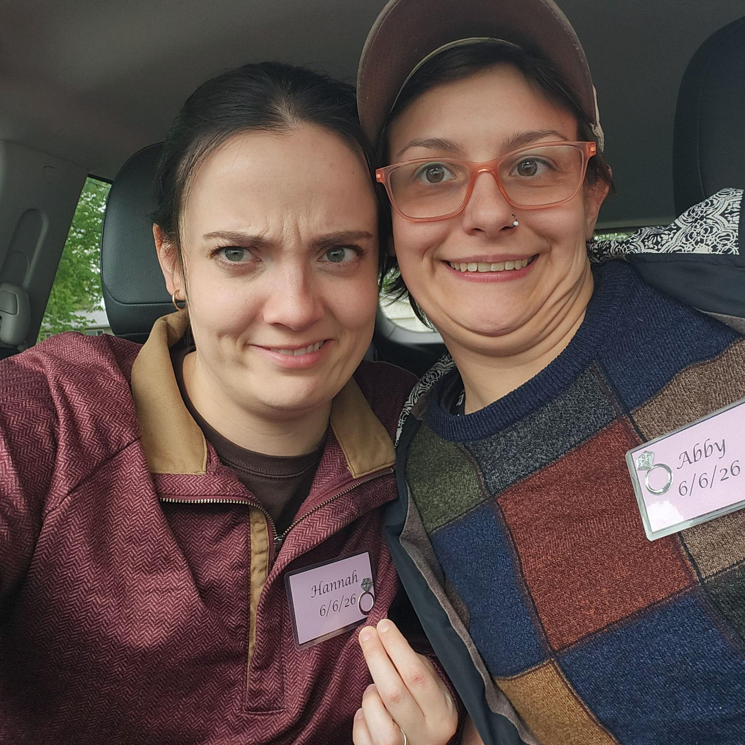 Cutest brides to be.