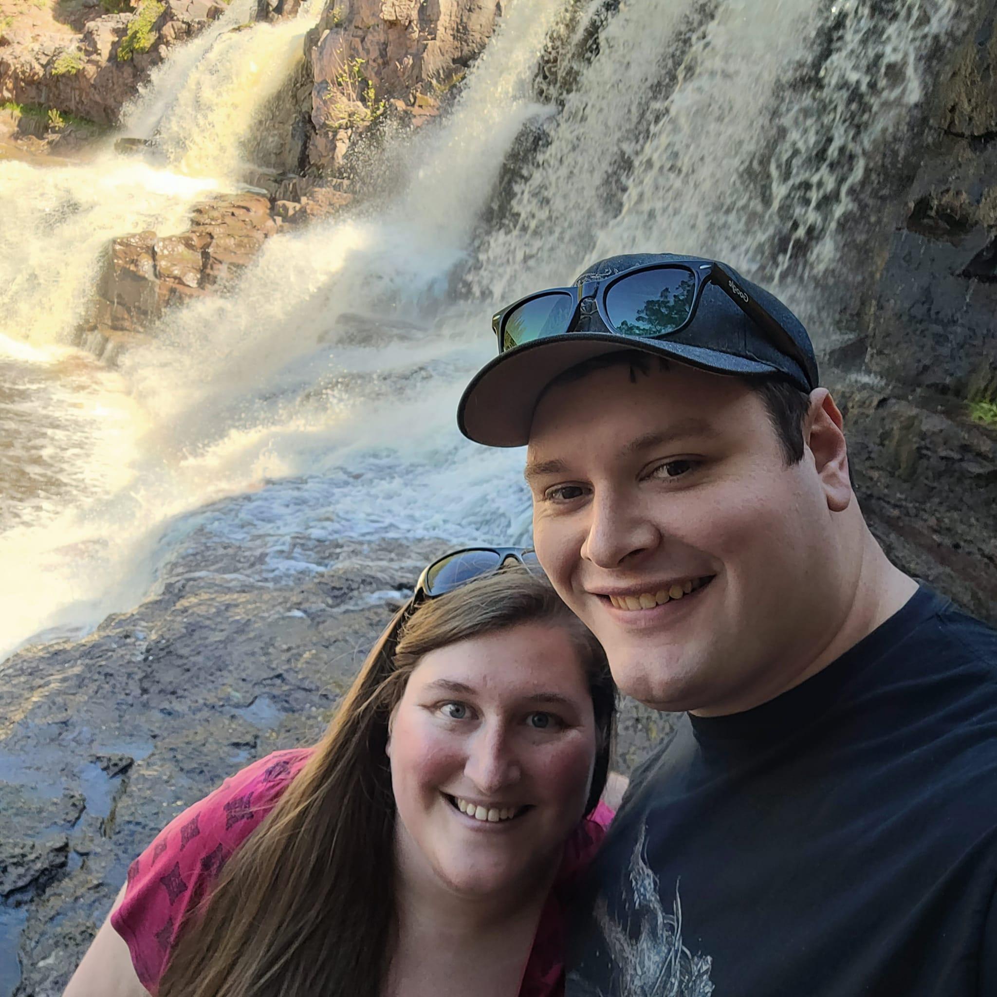 Gooseberry Falls on our Grand Marias Trip!