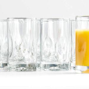 Impressions 10-oz. Juice Glasses, Set of 12 + Reviews | Crate & Barrel