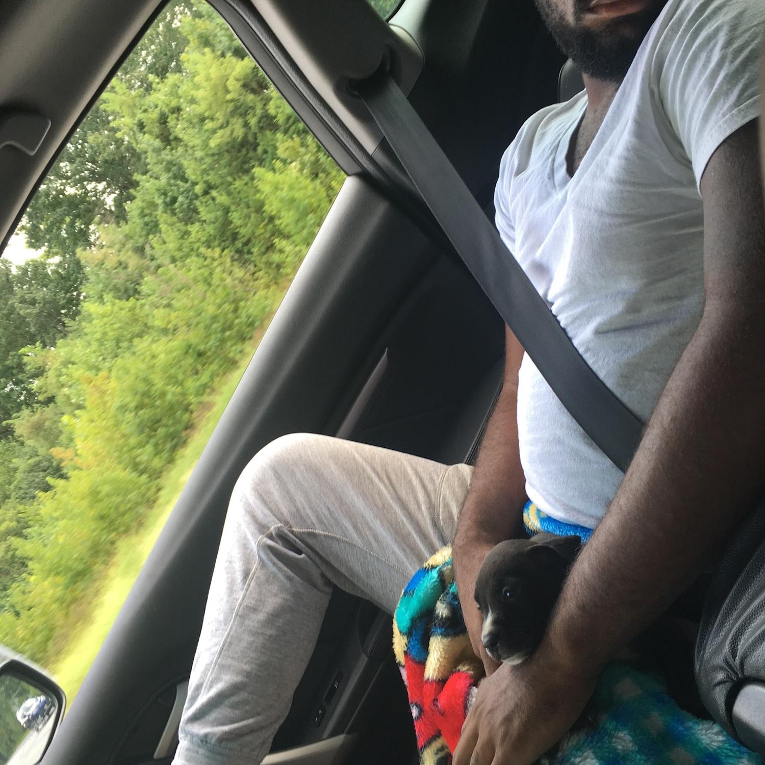 Brining Mr. Diezel Bruce Jackson home in 2016.