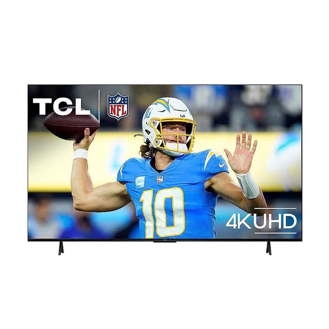 TCL 75-Inch Class S4 4K LED Smart TV with Fire TV (75S450F, 2023 Model), Dolby Vision HDR, Dolby Atmos, Alexa Built-in, Apple Airplay Compatibility, Streaming UHD Television