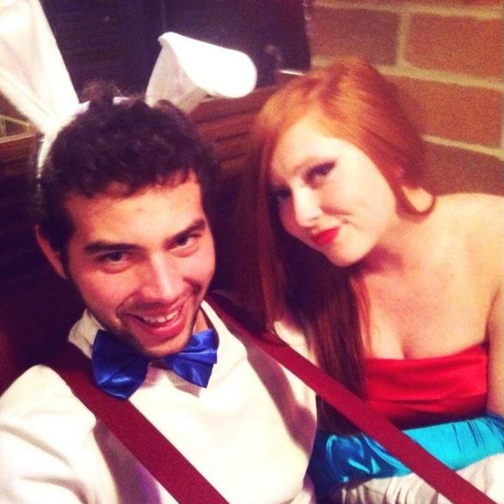 Halloween 2013
Jessica and Roger Rabbit... we won the costume contest!
