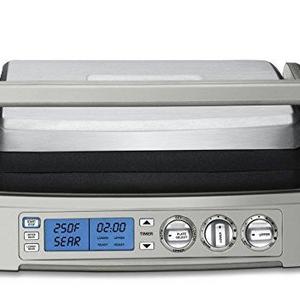 Cuisinart GR-300WS Griddler Elite Grill, Stainless Steel