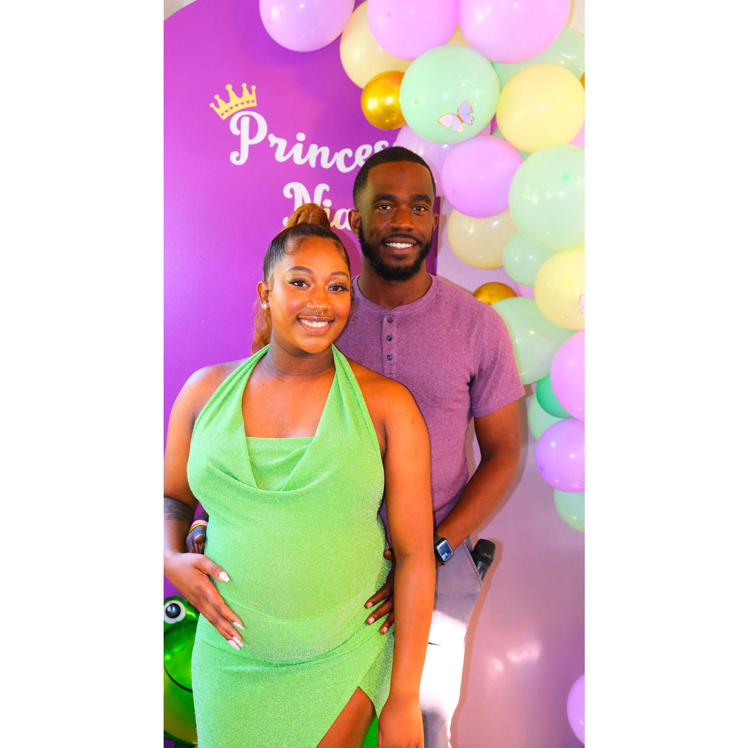 Celebrating our beautiful daughter before her arrival