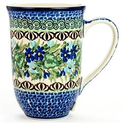 Polish Art Center - Unikat Polish Pottery Stoneware Bistro Mug 16.9oz. U2957