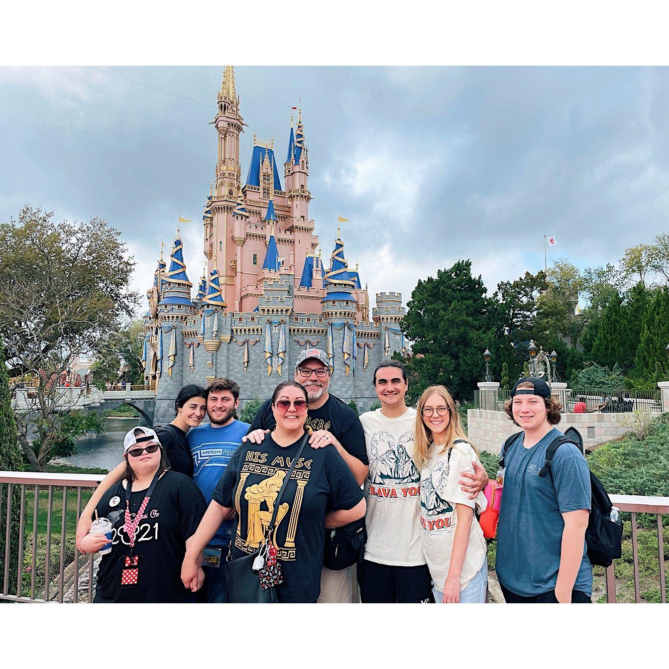 Lots and lots of family vacations together!