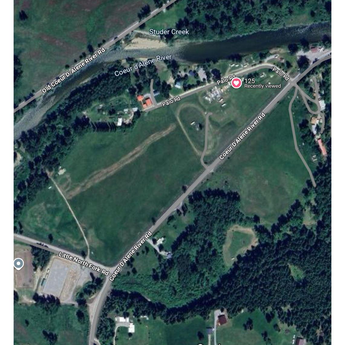 The venue is to the left, shortly past the Bumblebee Bridge.