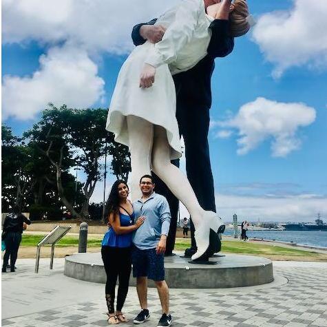 With Diego in San Diego