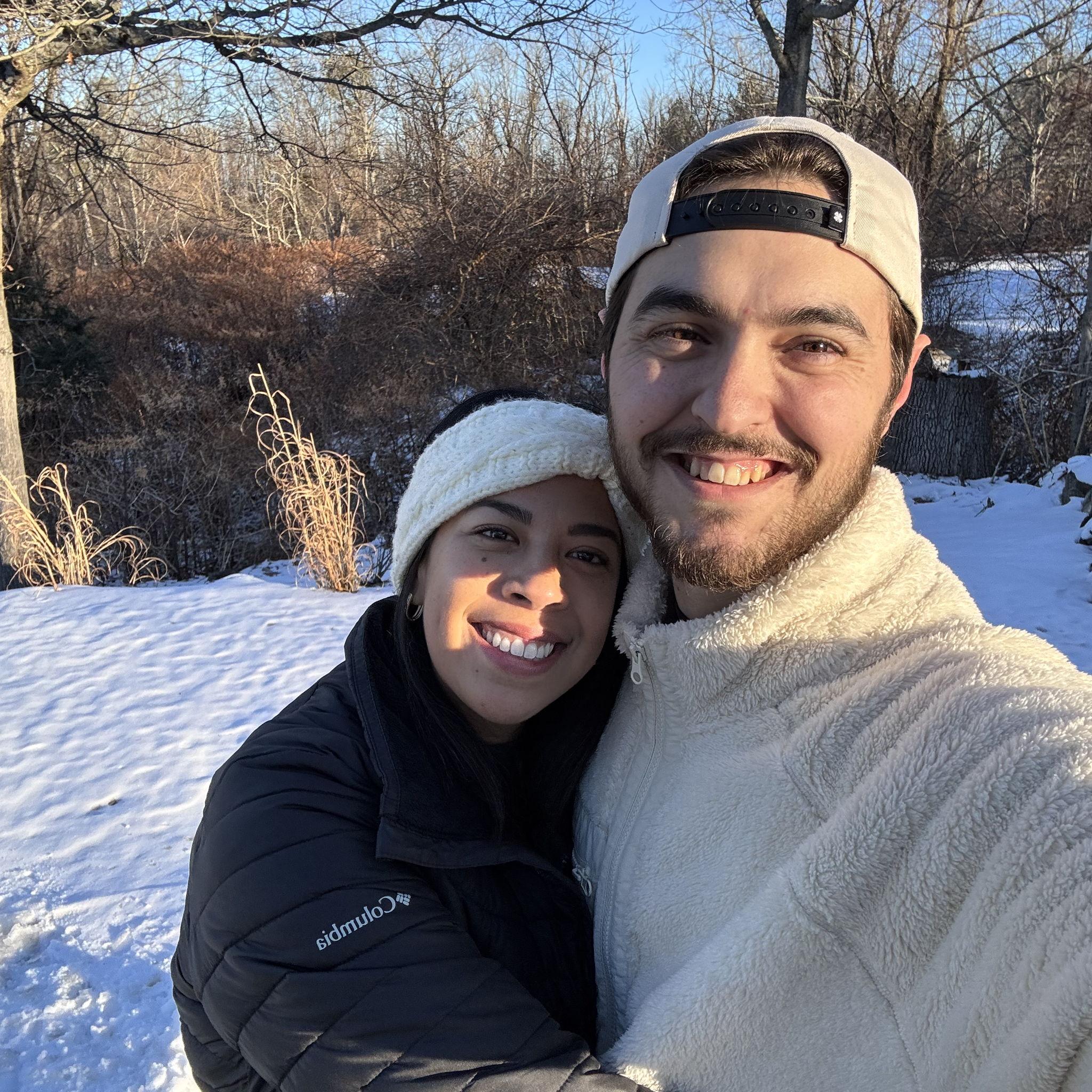 First time in MA for the holidays together.