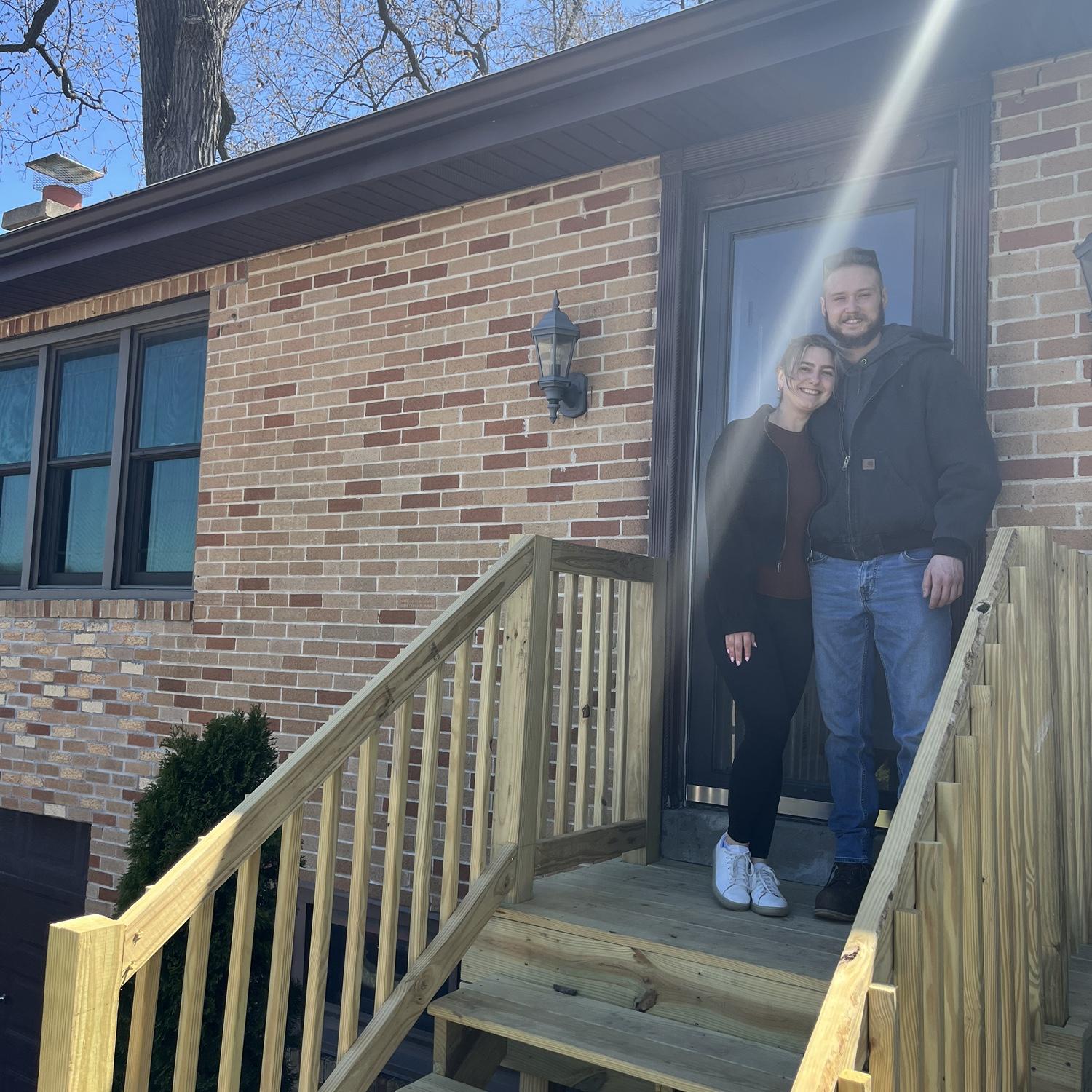 April 24, 2024 the day we became homeowners and started our next chapter together.