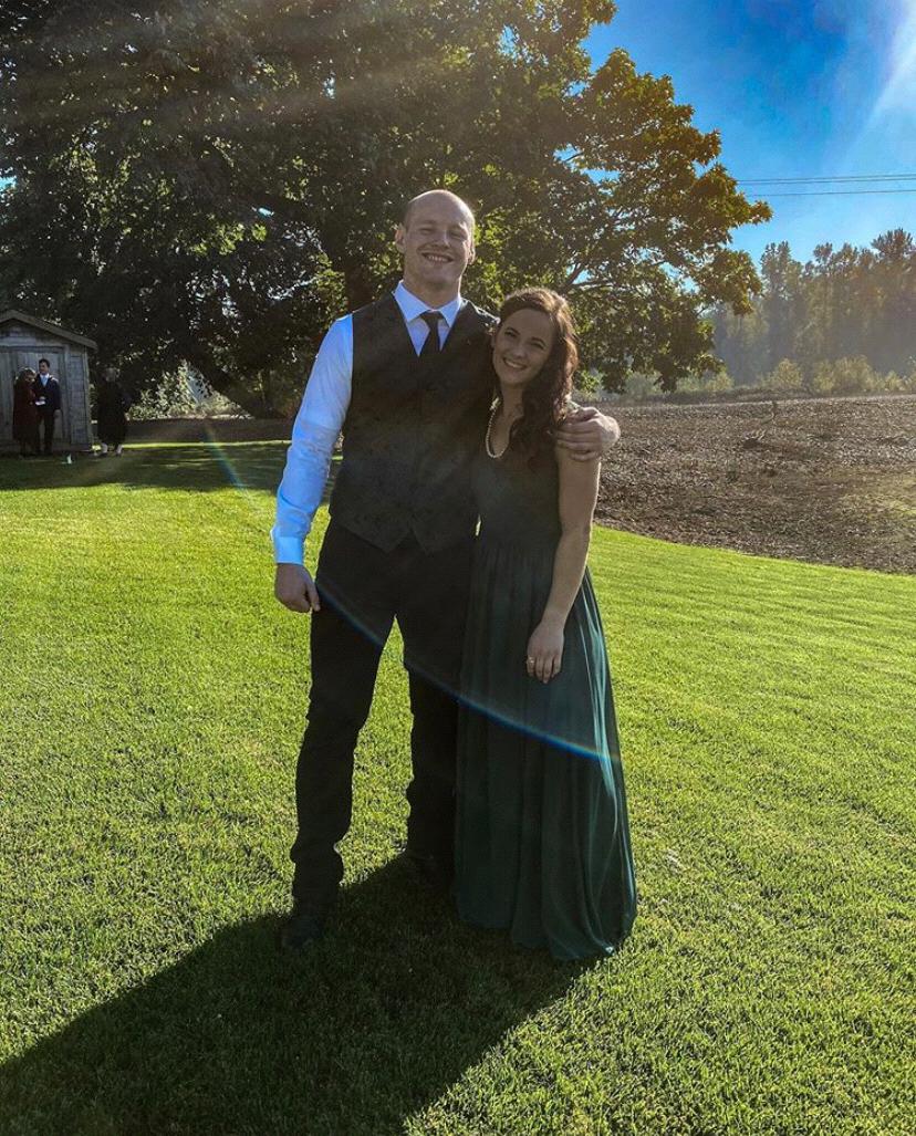 Jannalyn's (Jack's sister) wedding in October 2020.