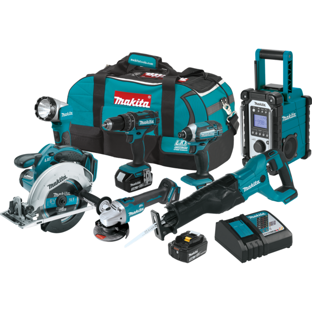 18V LXT® Lithium‑Ion Cordless 7‑Pc. Combo Kit (3.0Ah)