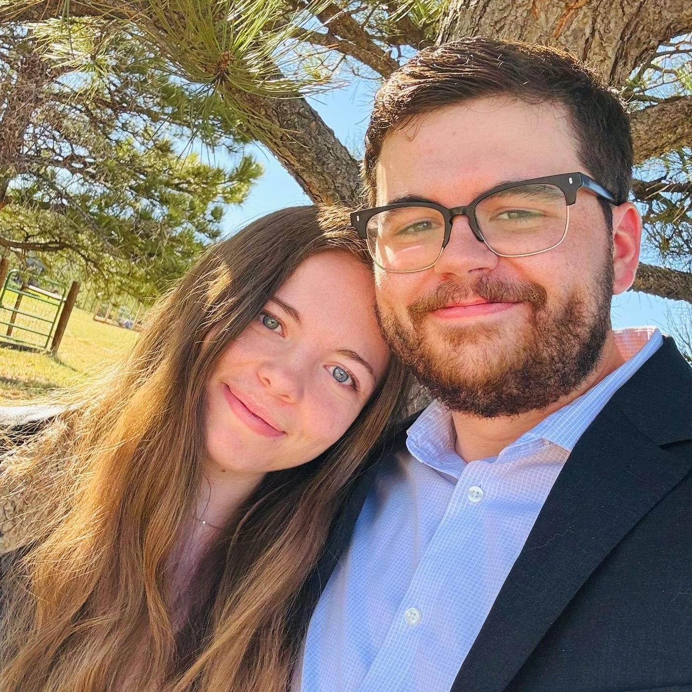 Our first Easter together! We went to mass and got Dunkin' afterwards. It was great.