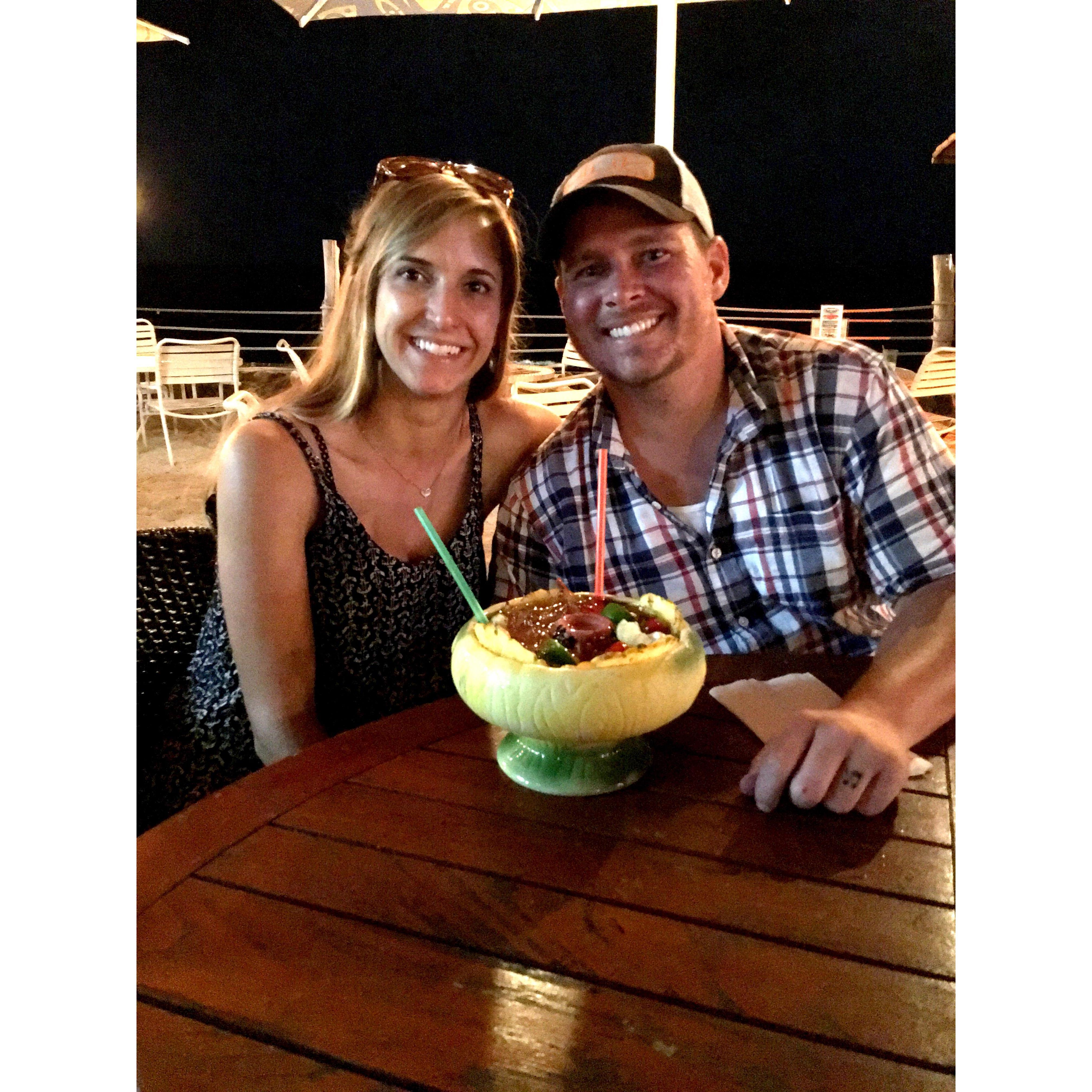 At Huggo's on the Rocks