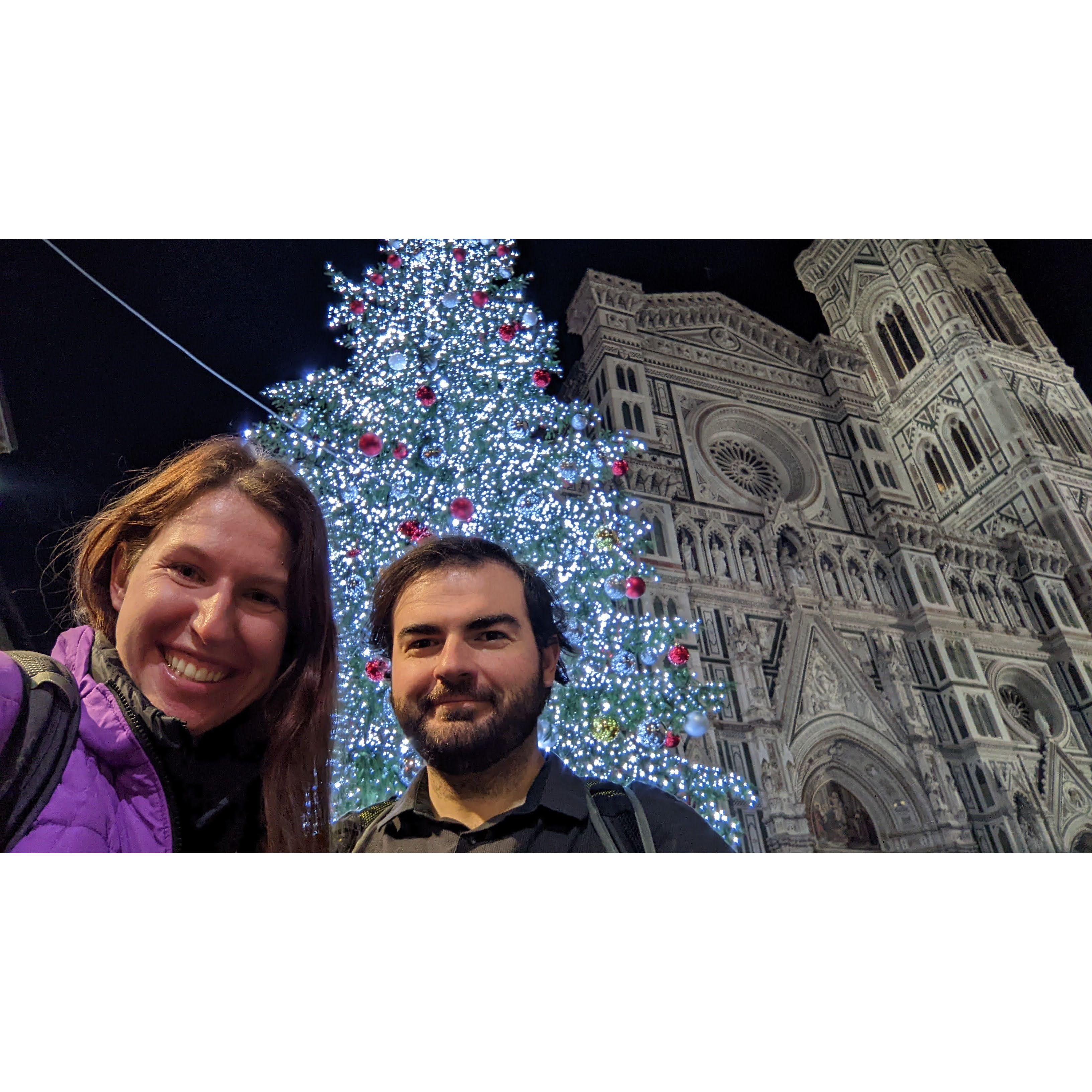 Florence, Italy at Christmastime