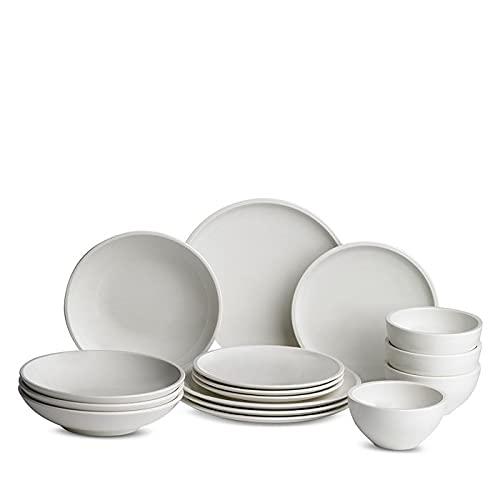 Villeroy & Boch Artesano Original 16-Piece Service Set - Beautifully Crafted and Timeless Dinnerware, Glassware, and Flatware