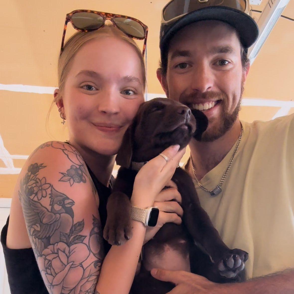 The day we brought home our sweetie girl!!