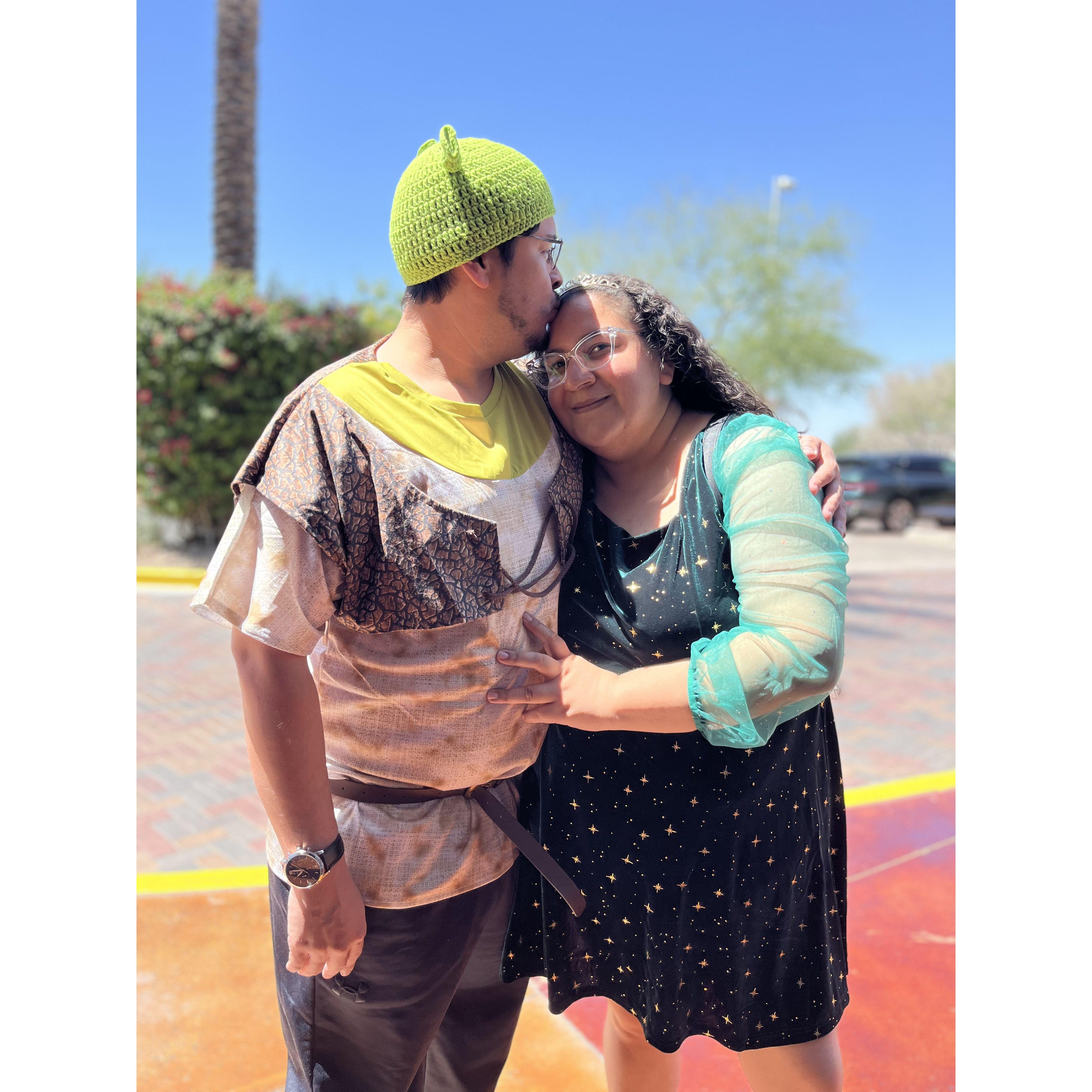 "I want what any princess wants - to live happily ever after...with the ogre I married."