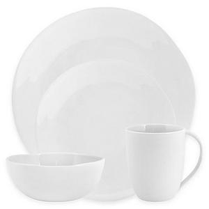 Artisanal Kitchen Supply® Curve 16-Piece Dinnerware Set in White