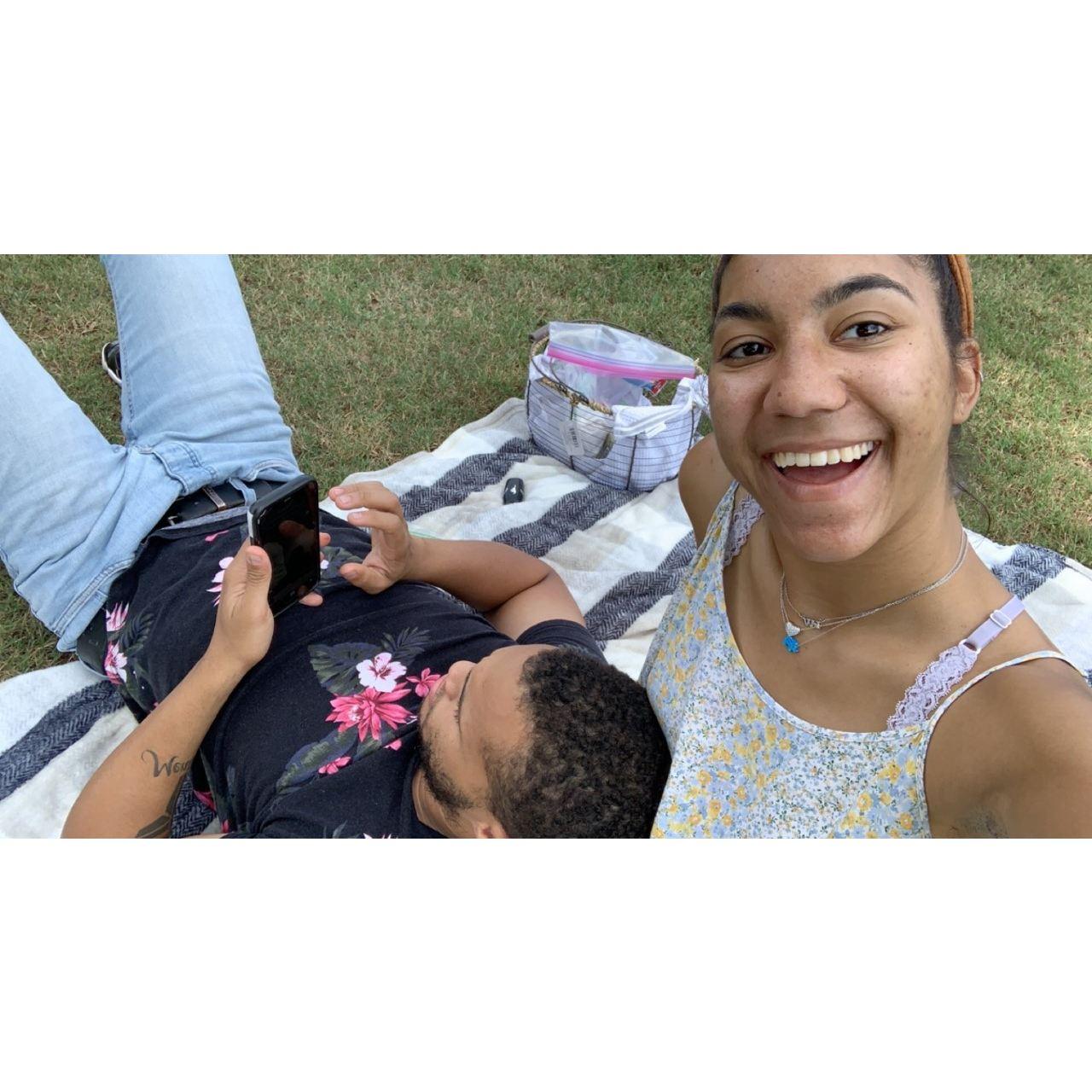 picnicking
