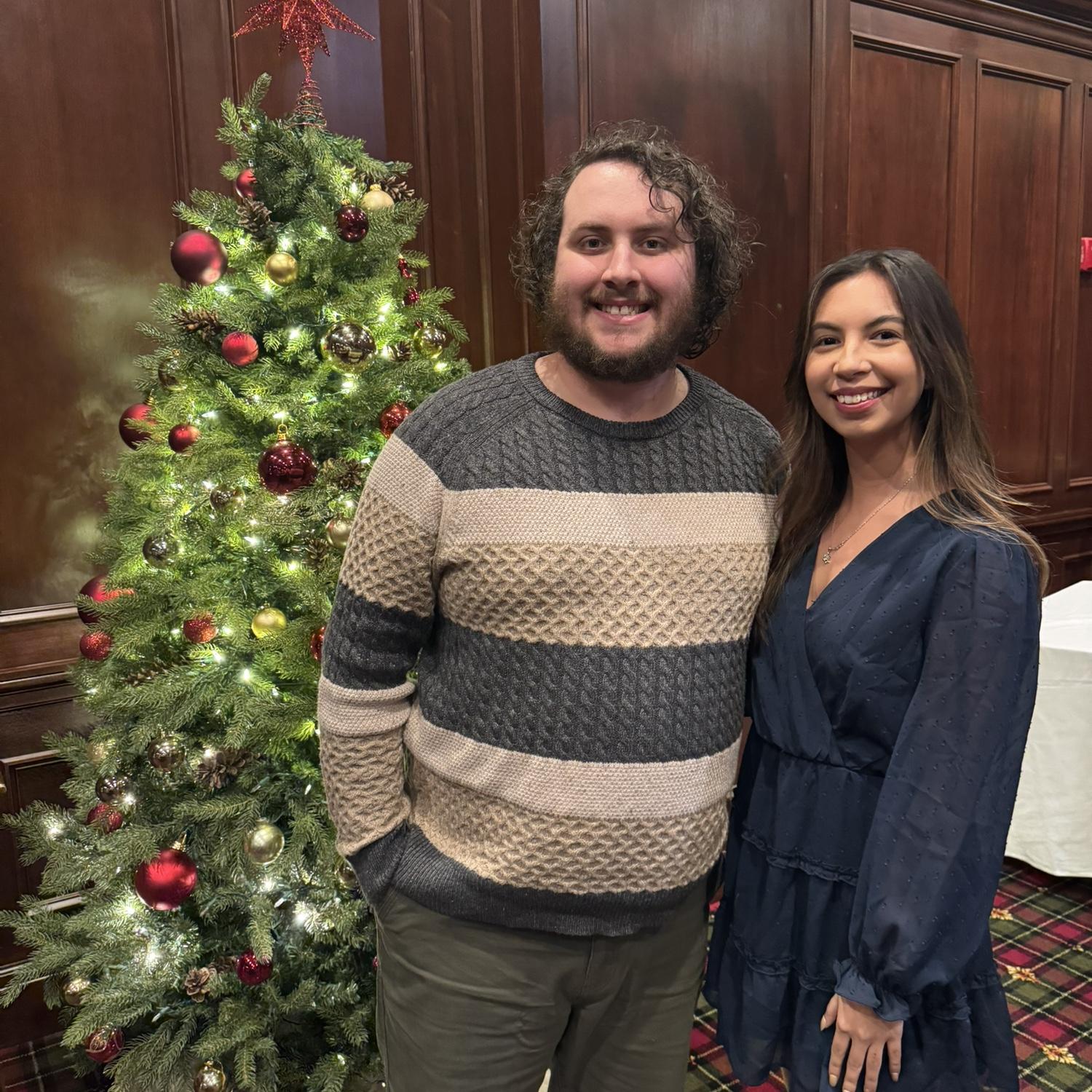 Hours before our engagement!