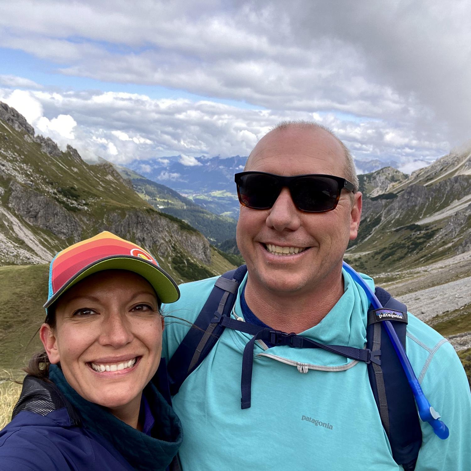 Hiking in the Austrian Alps