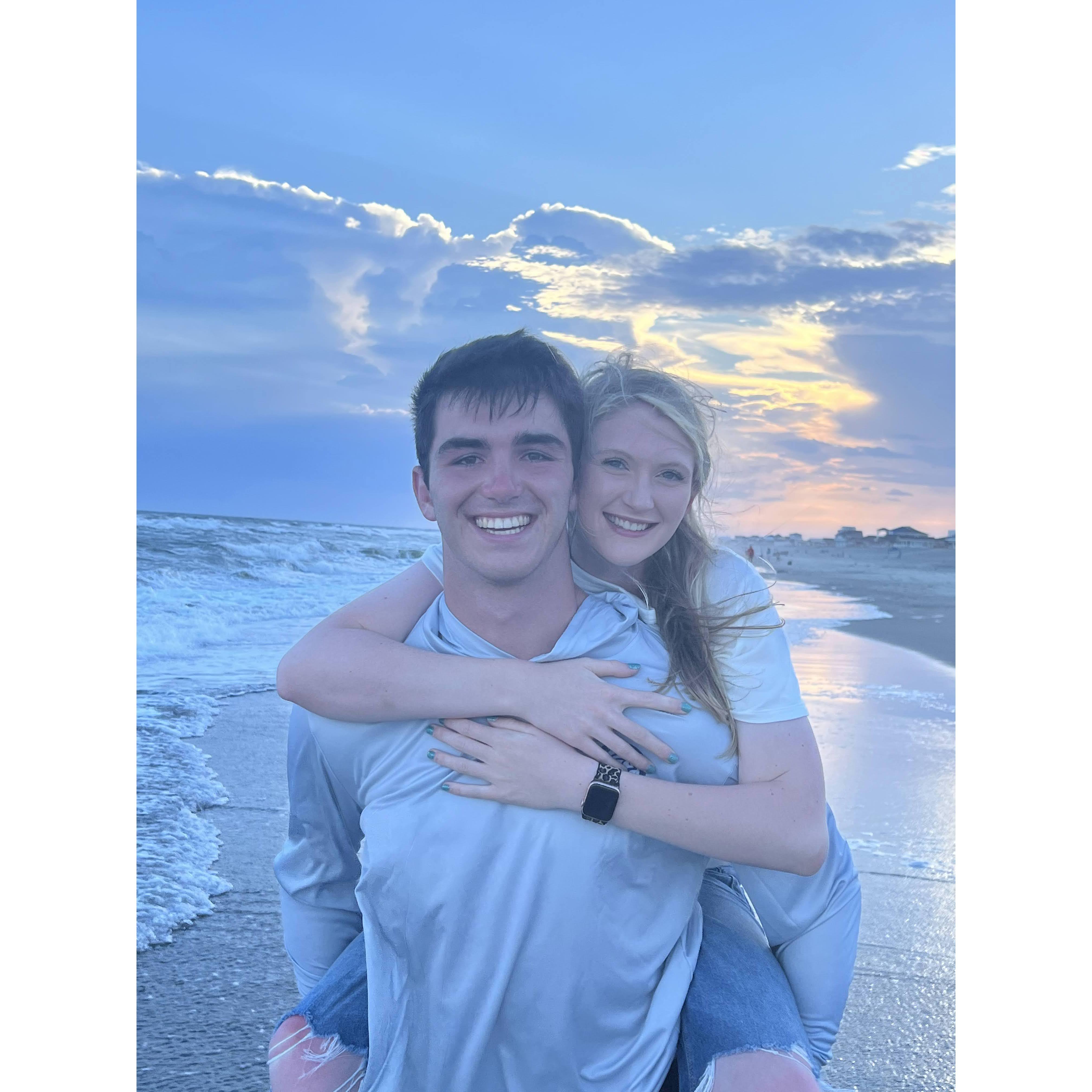 Our 2nd beach trip together!