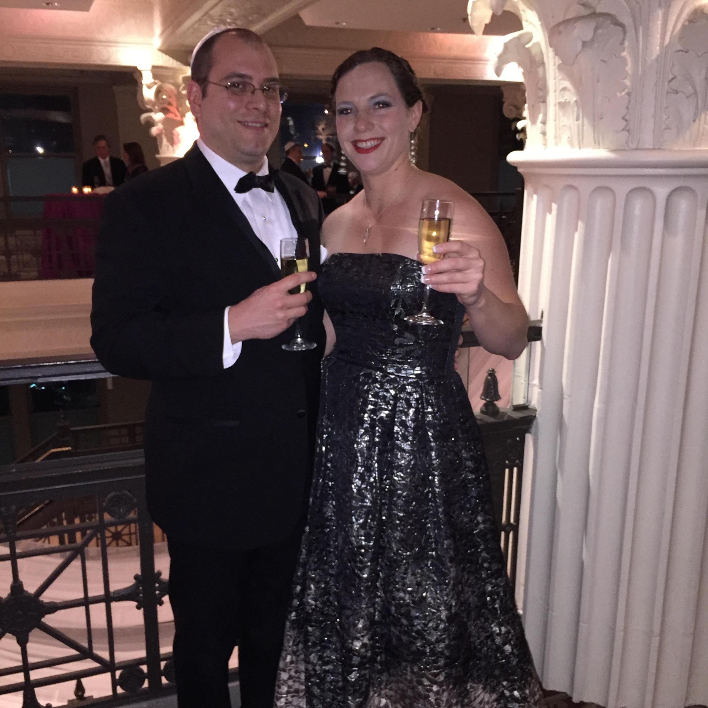 Even more cleaned up at Evan's Houston wedding, January 2016.