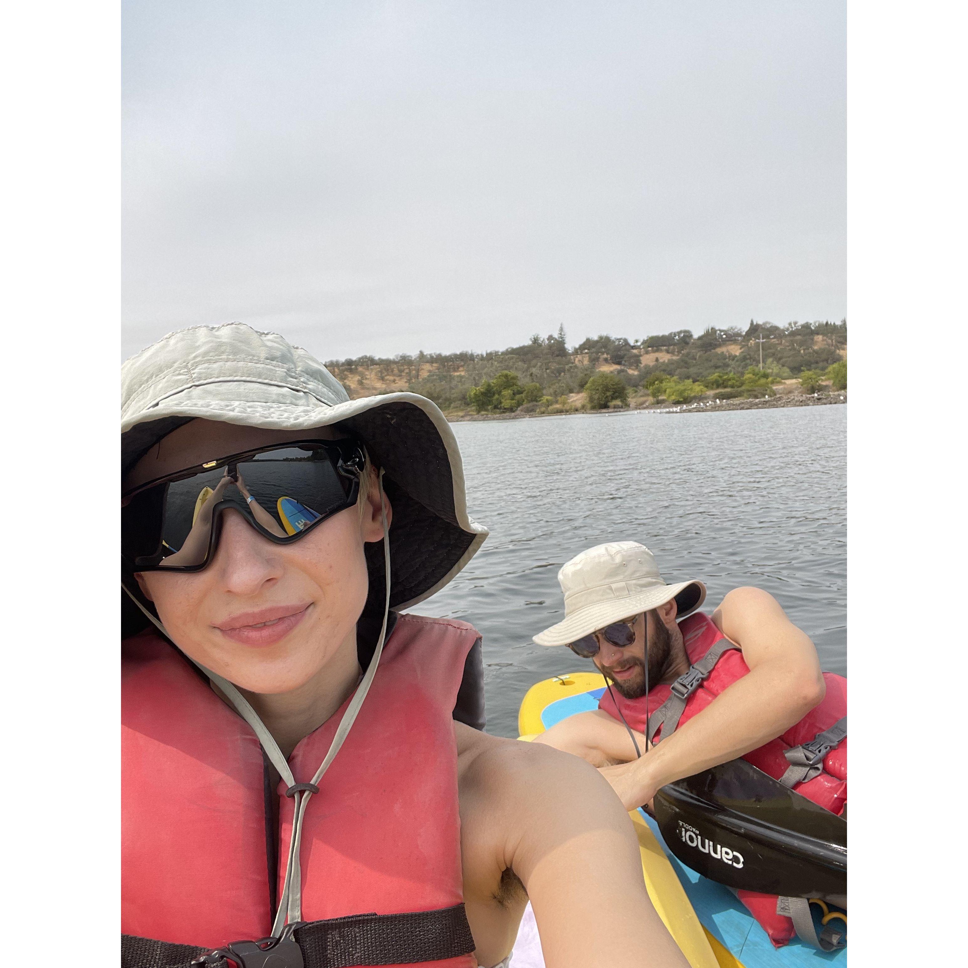 Kayaking. Northern California. 2022