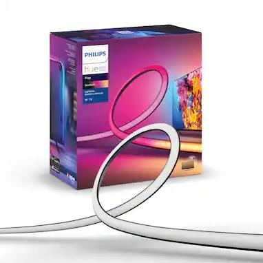 Philips - Hue 75" Play Gradient Lightstrip - White and Color Ambiance