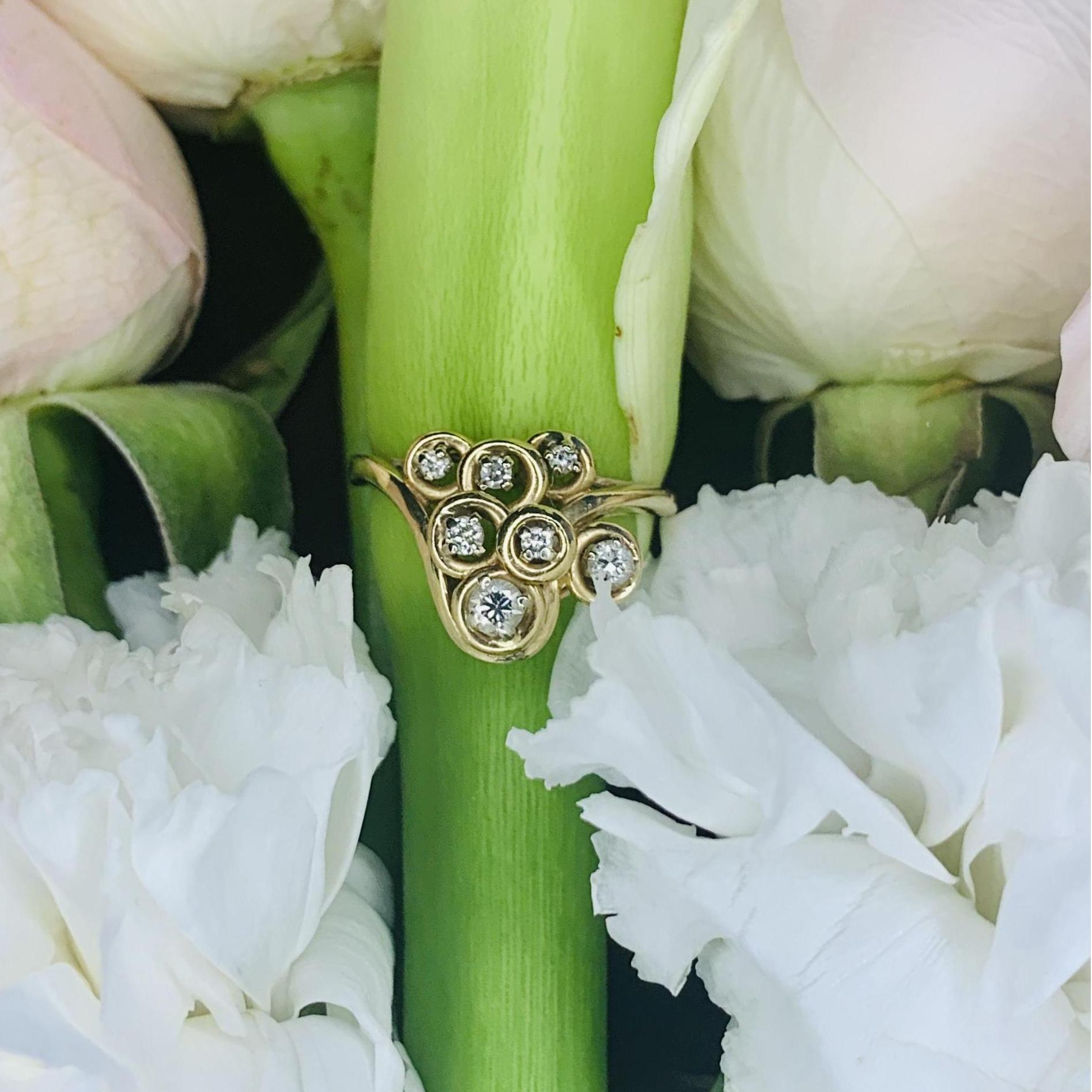 This Gorgeous ring was John Tyler’s Great Grandmother, Janette’s