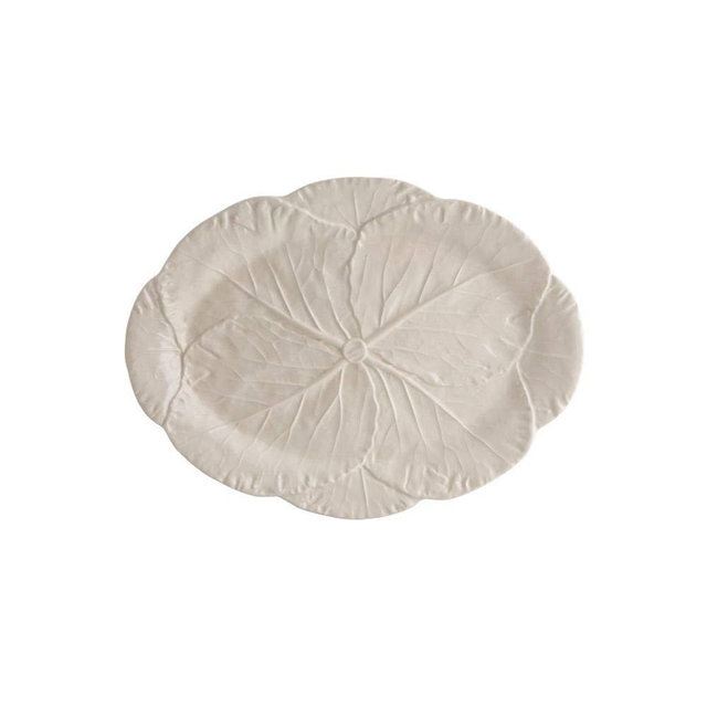 Cabbage Oval Platter Size: 1.18" H x 16.93" W x 12.6" D