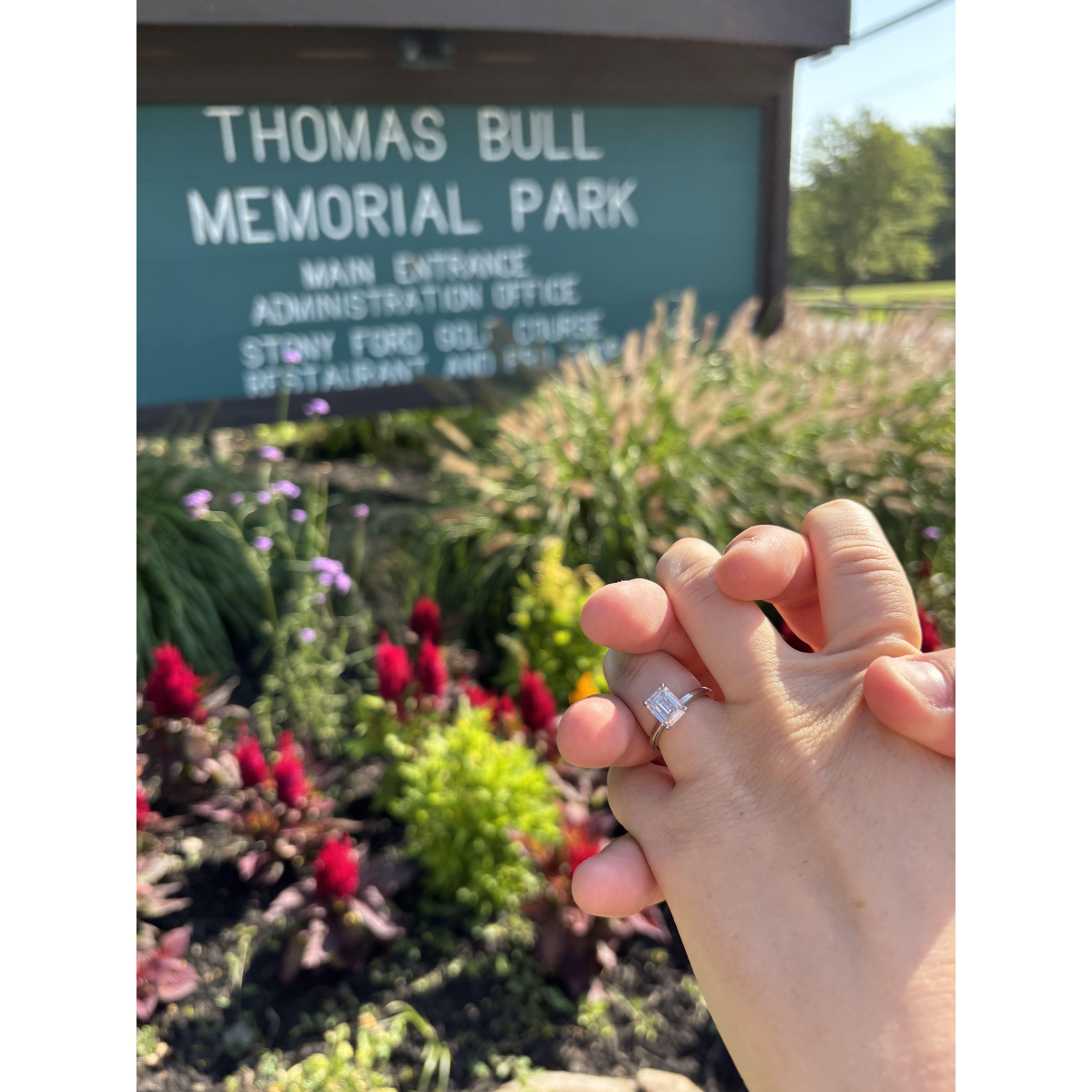 We got engaged! 7/21/25