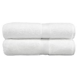 Terry Bath 2pc Towels White - Linum Home Textiles®