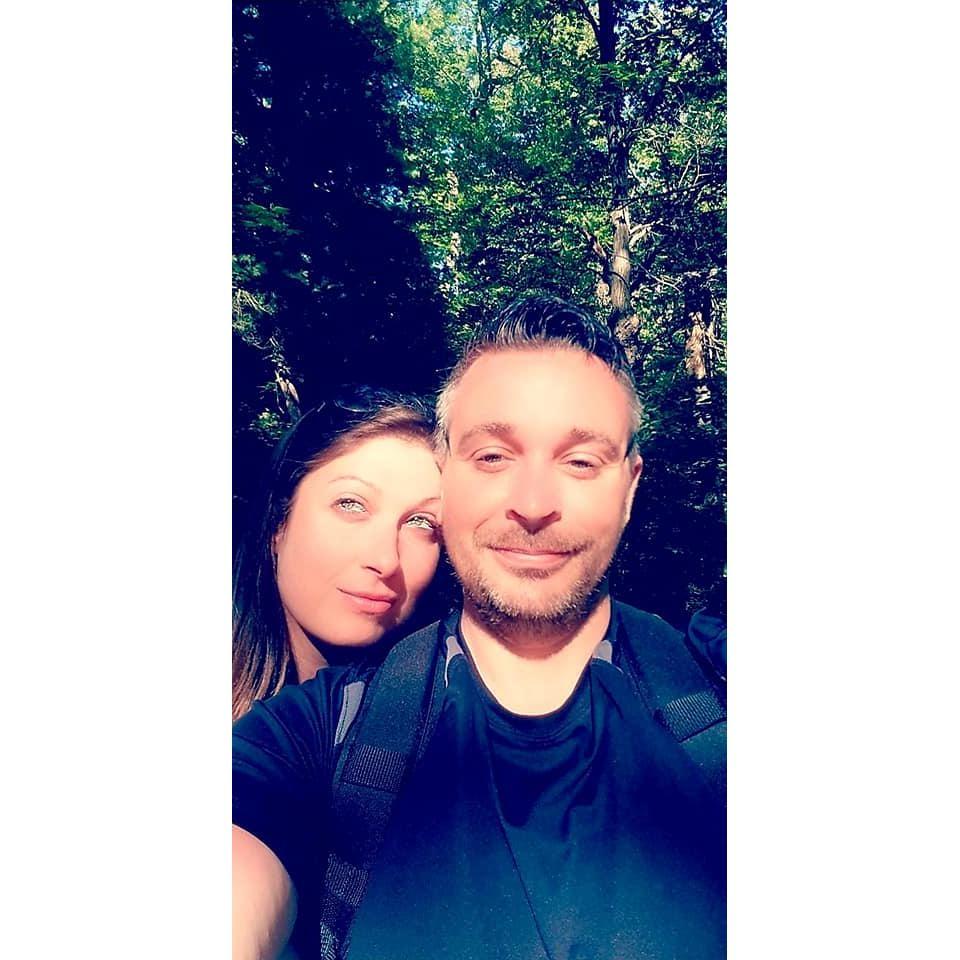 This was us in the beginning of our 12hr Starved Rock hike. Great day!