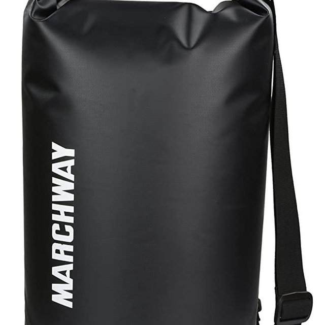 MARCHWAY Floating Waterproof Dry Bag 5L/10L/20L/30L/40L, Roll Top Sack Keeps Gear Dry for Kayaking, Rafting, Boating, Swimming, Camping, Hiking, Beach, Fishing