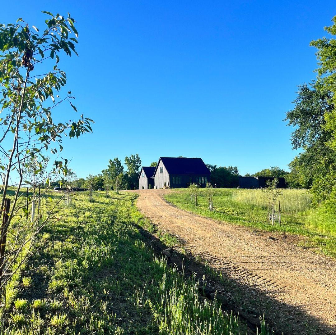 The view when you come up the driveway!