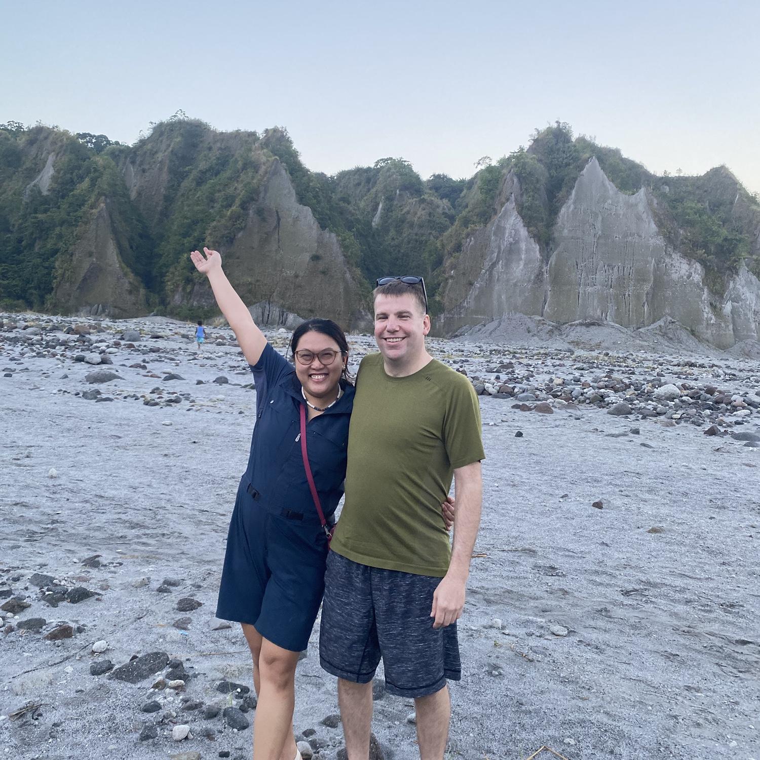 We hike the Mt Pinatubo