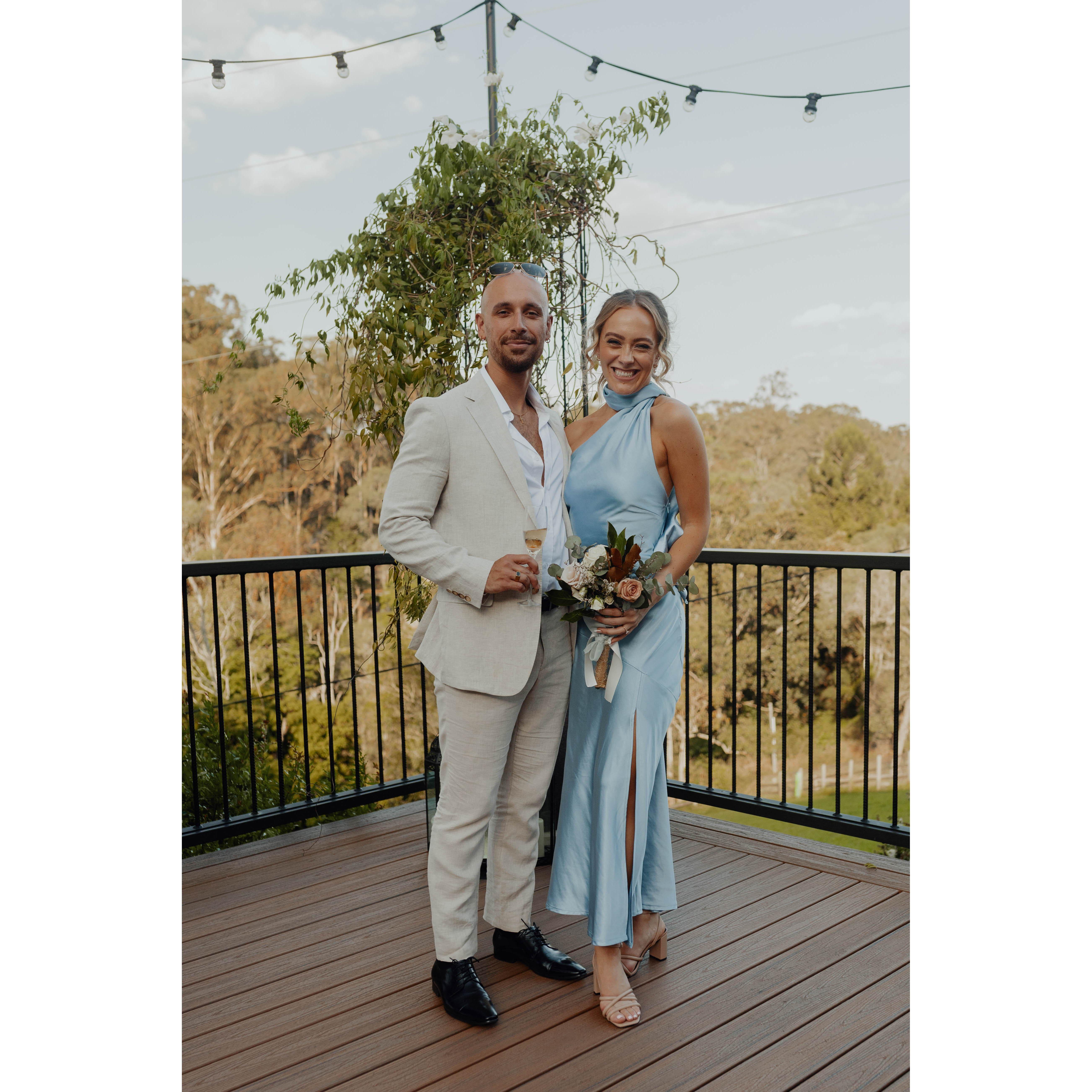 Marnie and Keelan's wedding