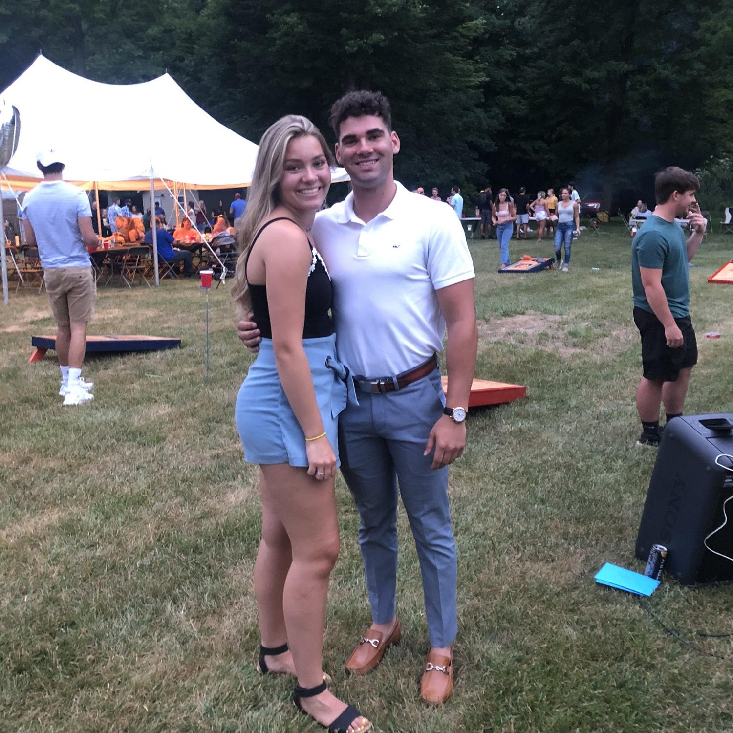 Ashley’s high school graduation party! June 2020.