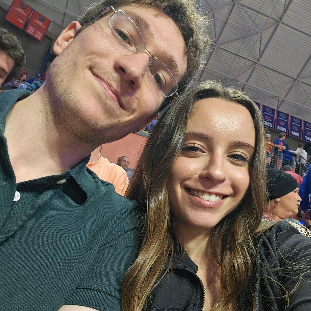 University of Florida Basket Ball Game Day. Go Gators!