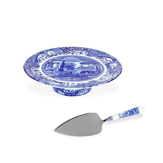 Spode Italian Cake Serving Set, 2 Piece
