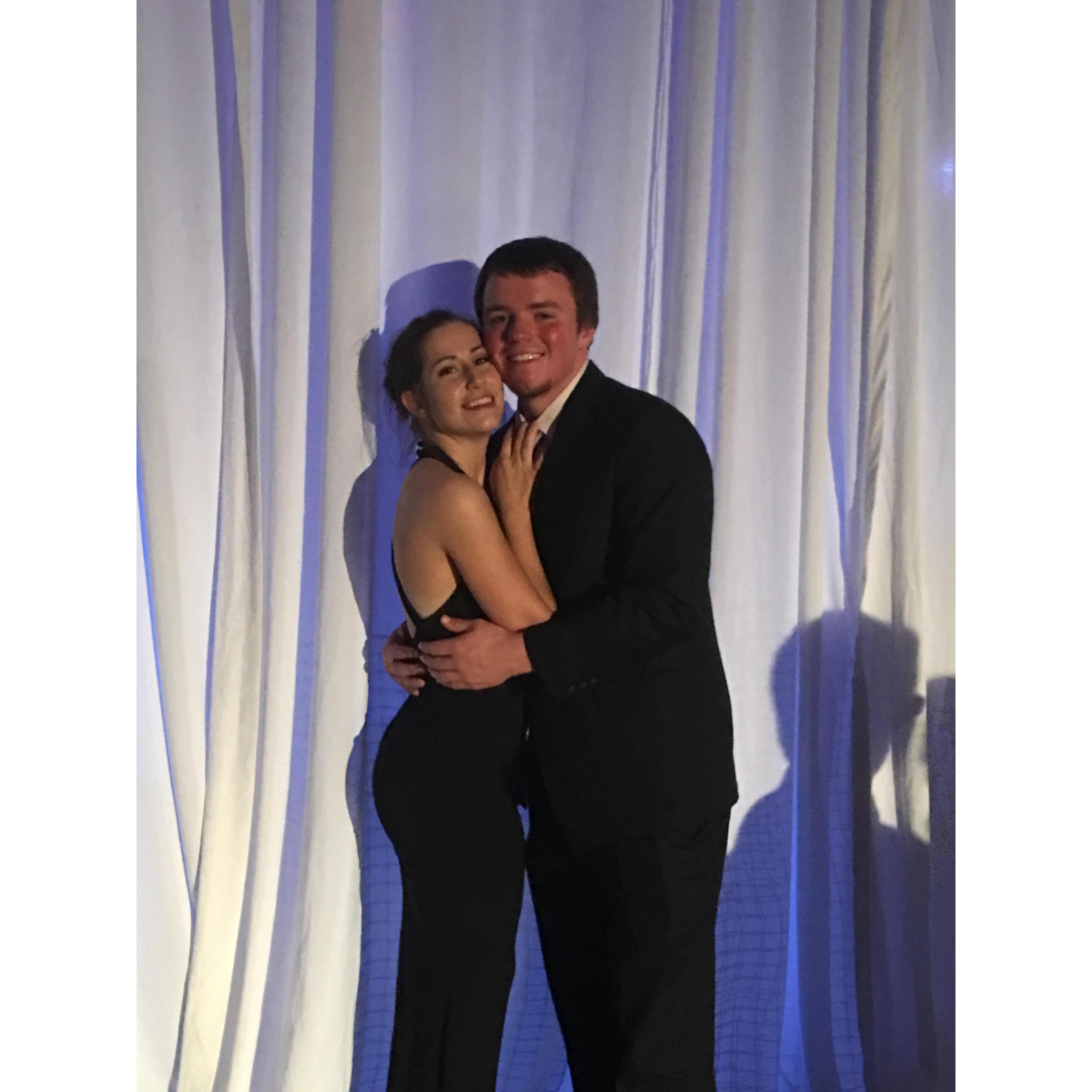 Birthday Ball 2018. Thanks to Coach Beddick, this was the last Birthday Ball Ryan and Elizabeth could attend together. IT was a blast!