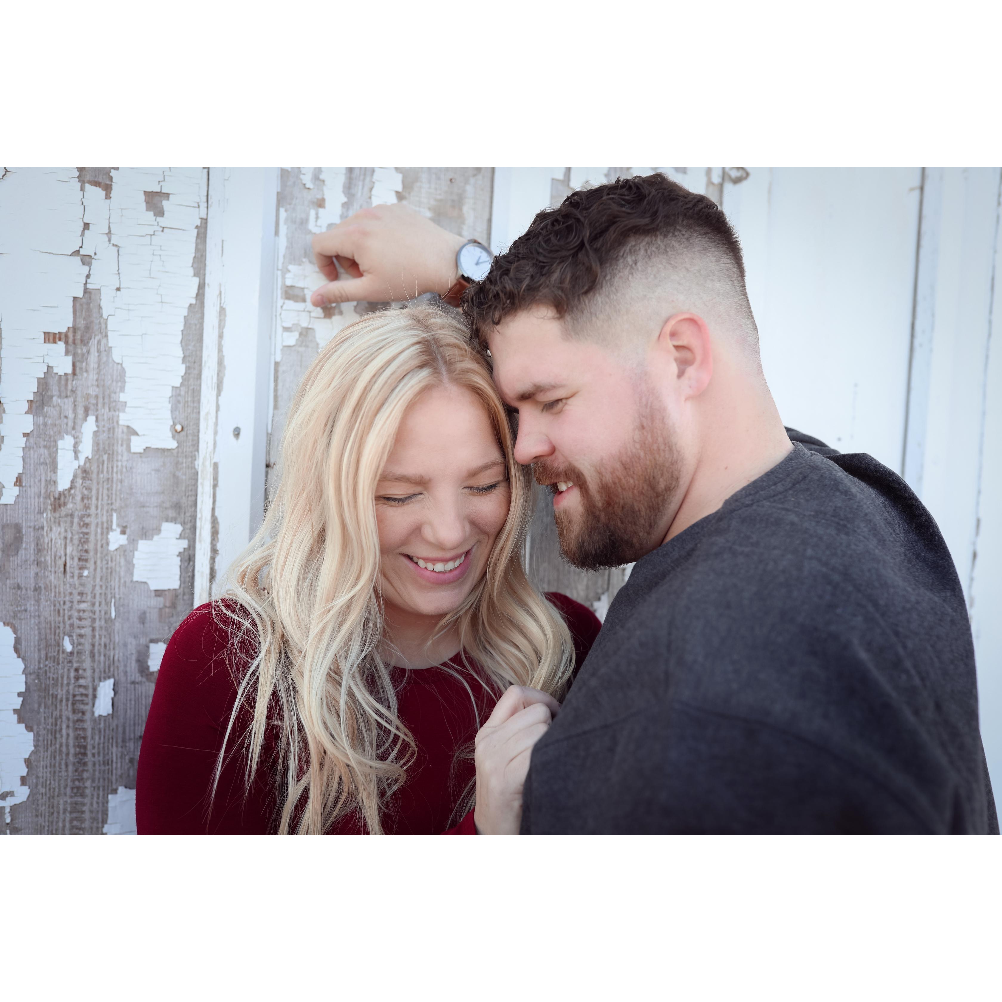 One of our beautiful engagement photos!