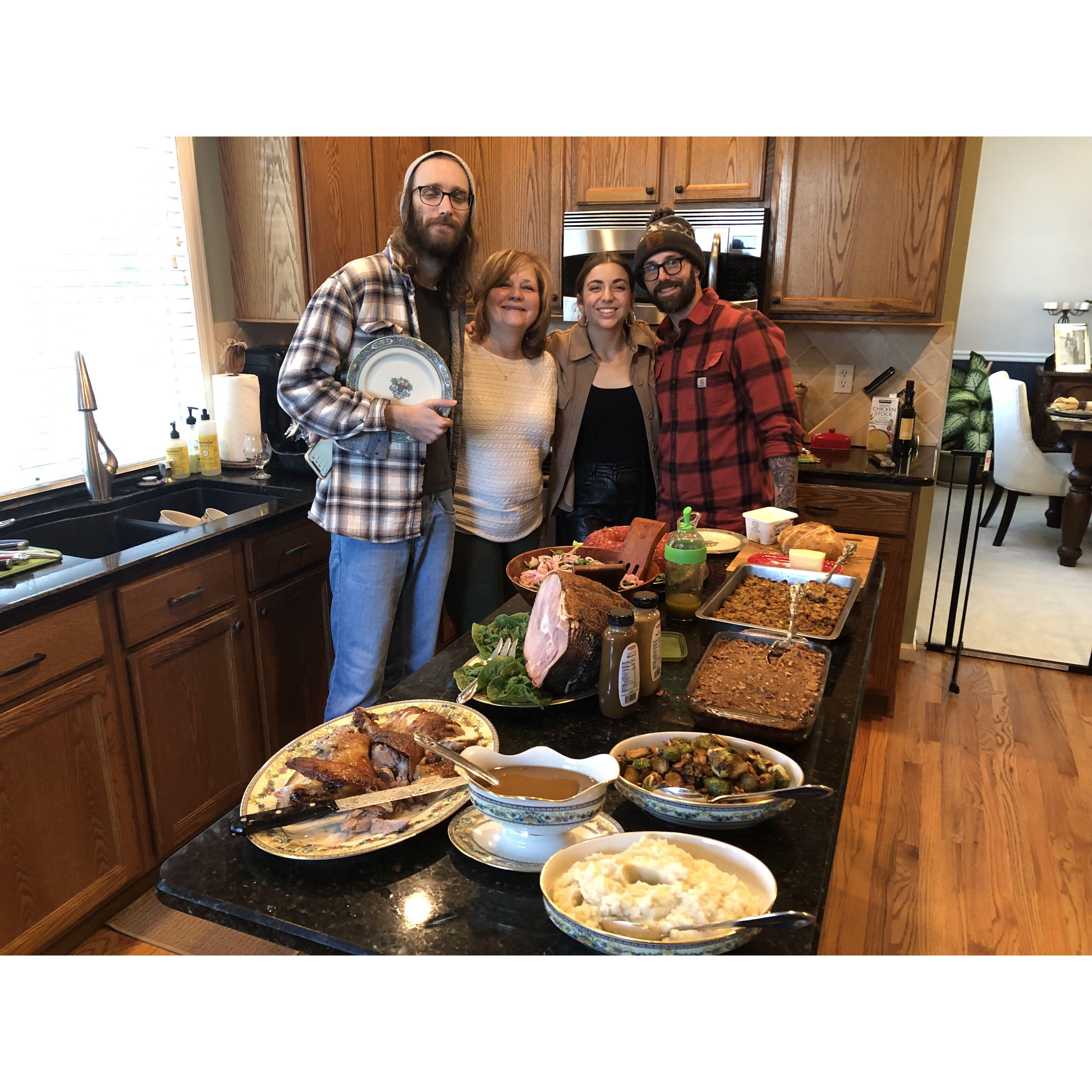 Thanksgiving feast