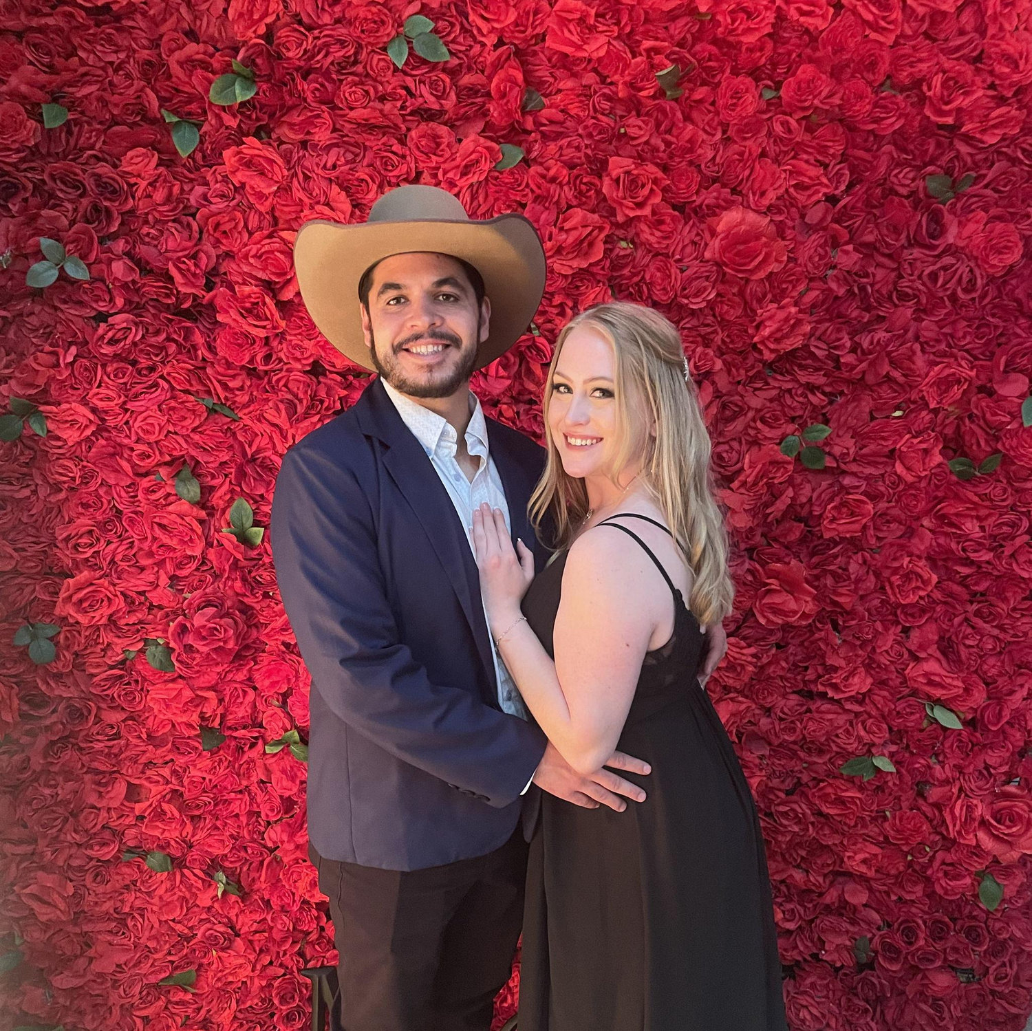 At Micah and Aaron's wedding in 2024, our first of many weddings together.