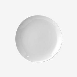 Organic Shaped Salad Plates (Set of 4) - White
