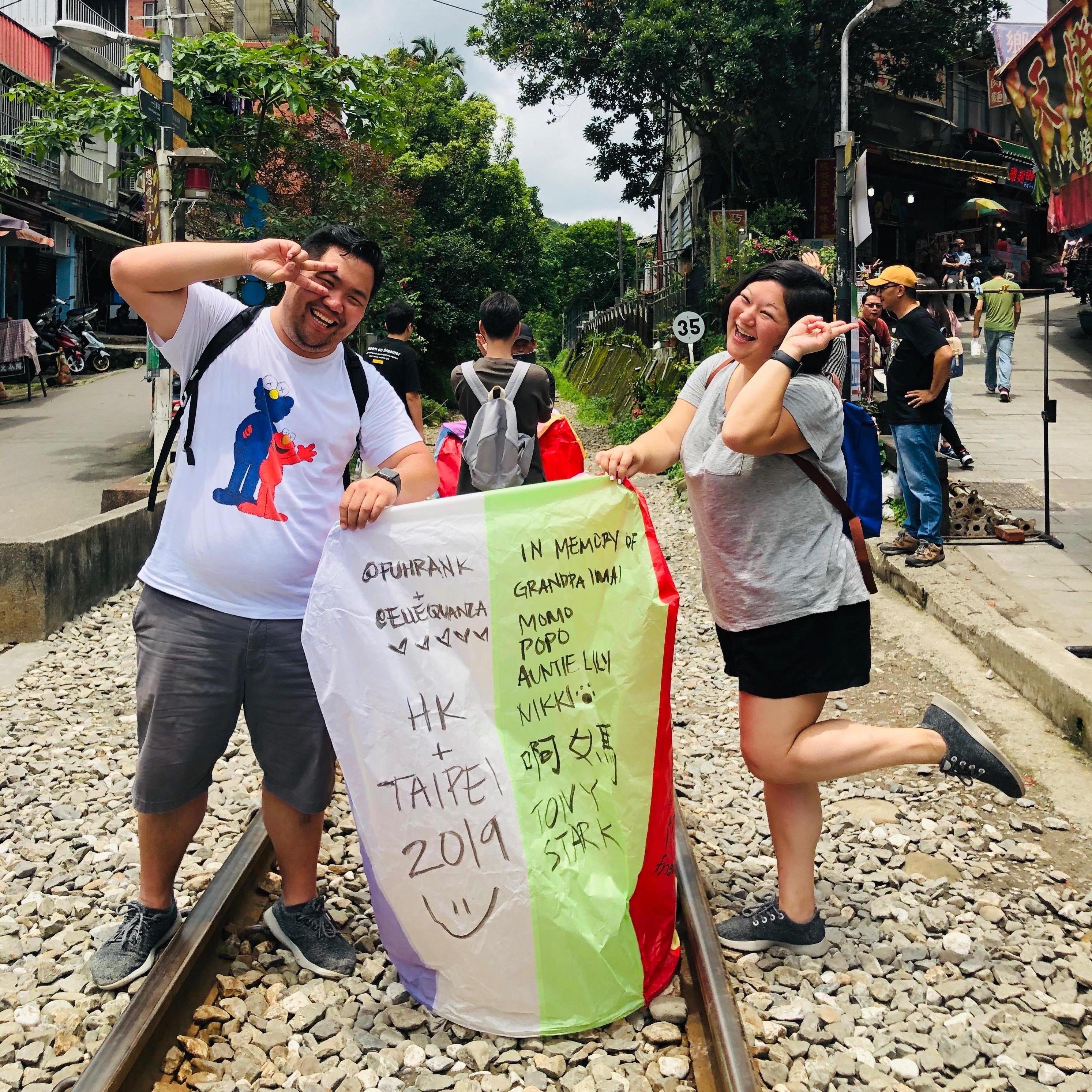Tourists in Taiwan